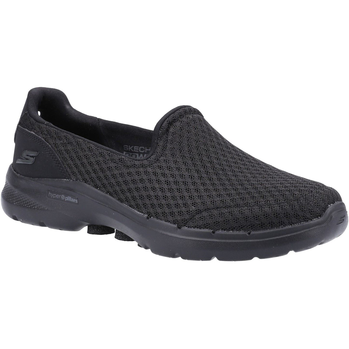 Skechers Women's GOwalk 6 Big Splash Shoe in Black