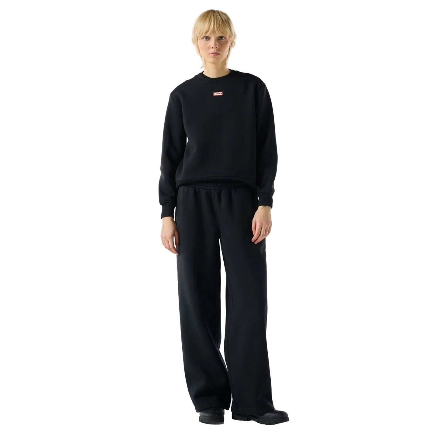 Hunter RL Essentials Crew Women's Black Sweatshirt