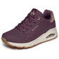 Skechers Uno - Golden Air Polyurethane Women's WINE Trainers