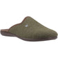 Cotswold Spelsbury Textile Men's Khaki Mules