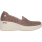 Skechers Pier-Lite My Reflection Polyester Women's Mocha Trainers