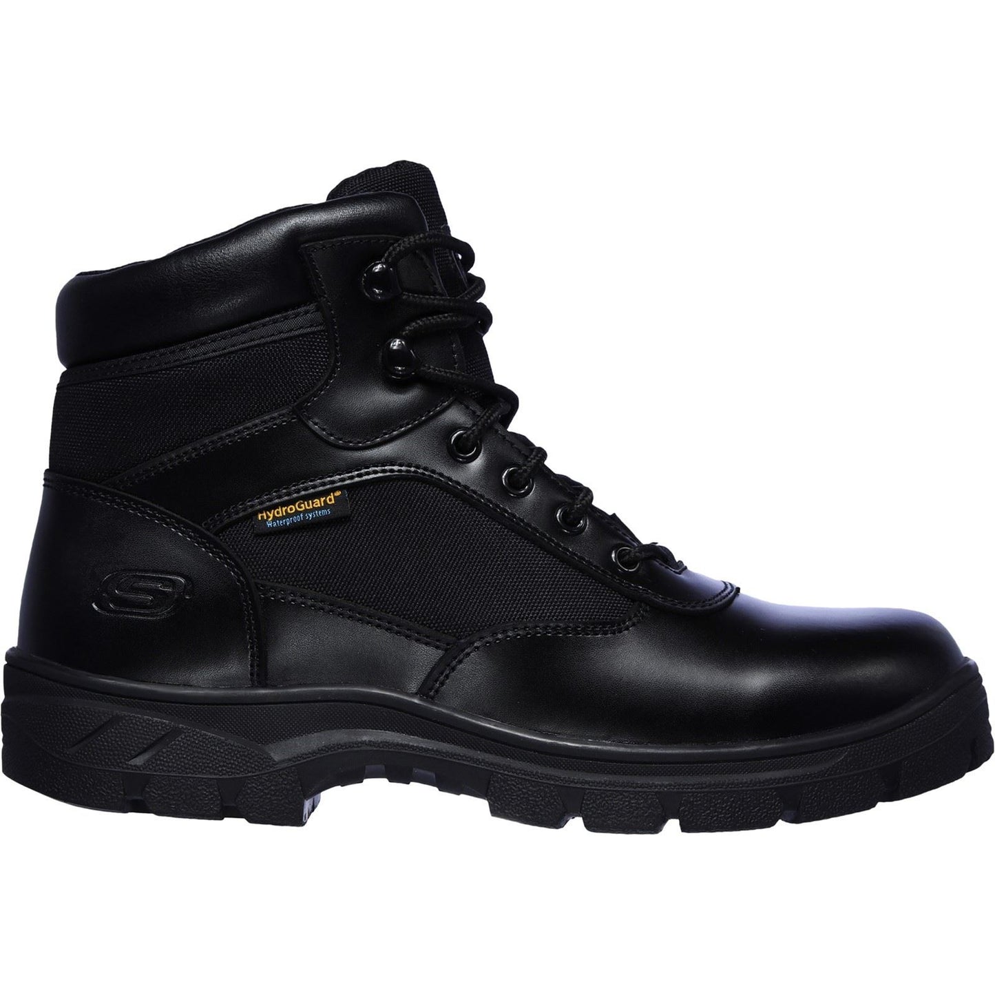 Skechers Workwear Wascana Benen WP Tactical Leather Men's Black Safety Boots