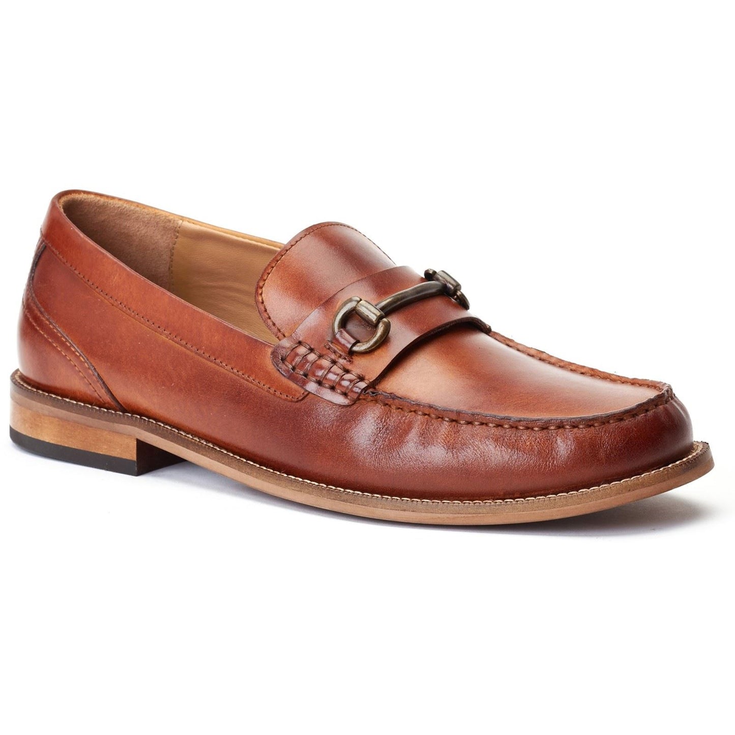 Base London Men's Madison Loafer in Burnt Tan