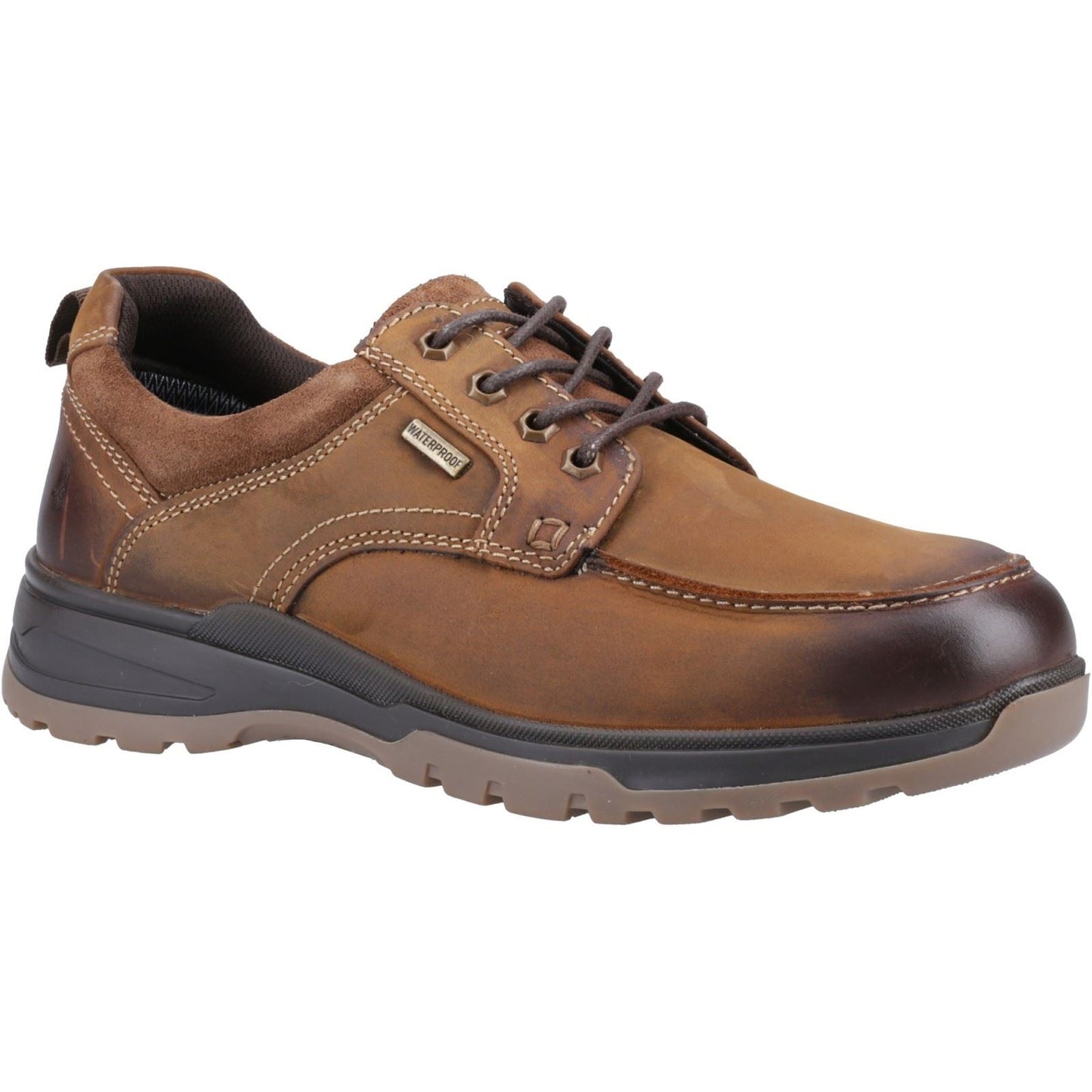 Hush Puppies Men's Percy Lace Up Shoe in Tan