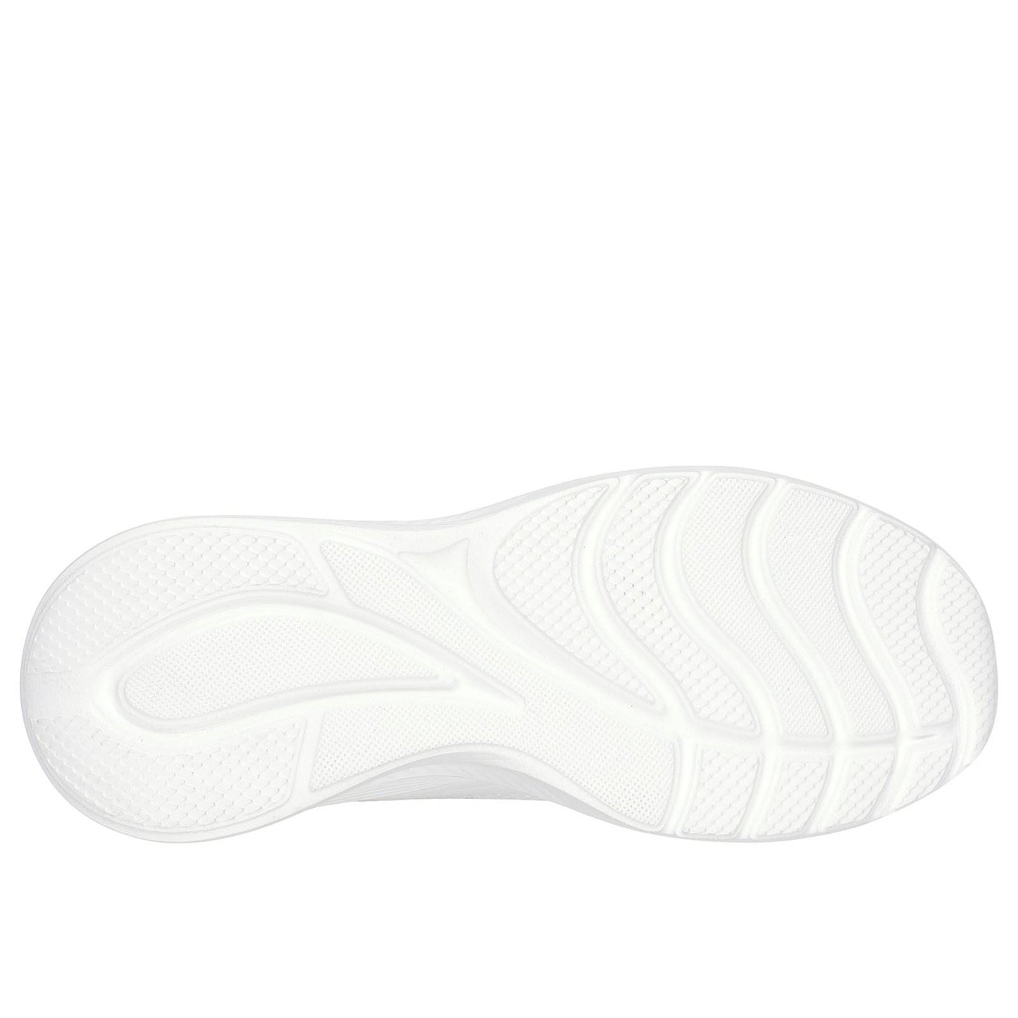 Skechers Women's Bobs Squad Waves Still Wading Trainers in White
