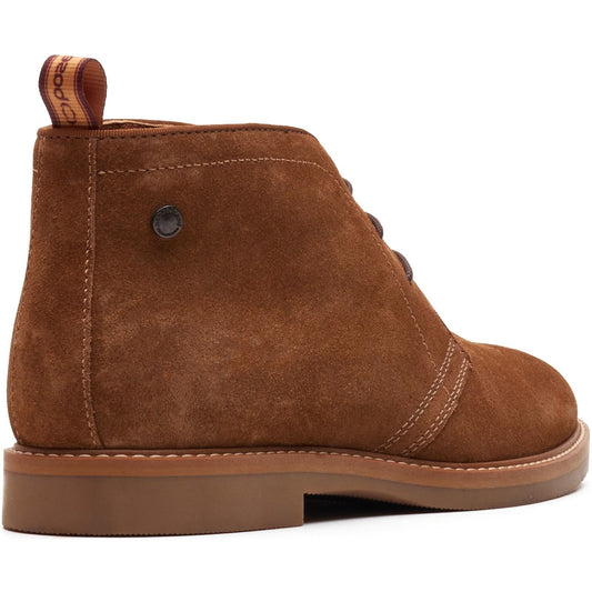 Base London Carlton Chukka Leather Men's Ginger Boots