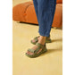 Hush Puppies Kendra Sandal Textile Women's Khaki Sandals