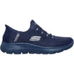 Skechers Summits Classy Night Textile Women's Dark Navy Trainers
