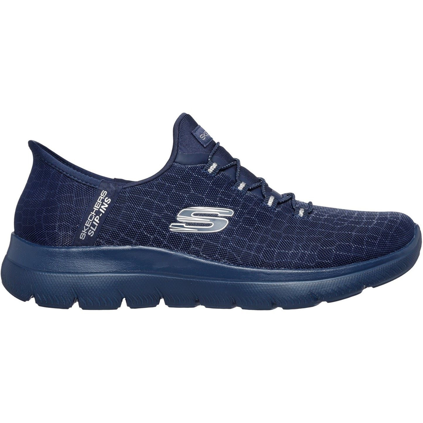 Skechers Summits Classy Night Textile Women's Dark Navy Trainers