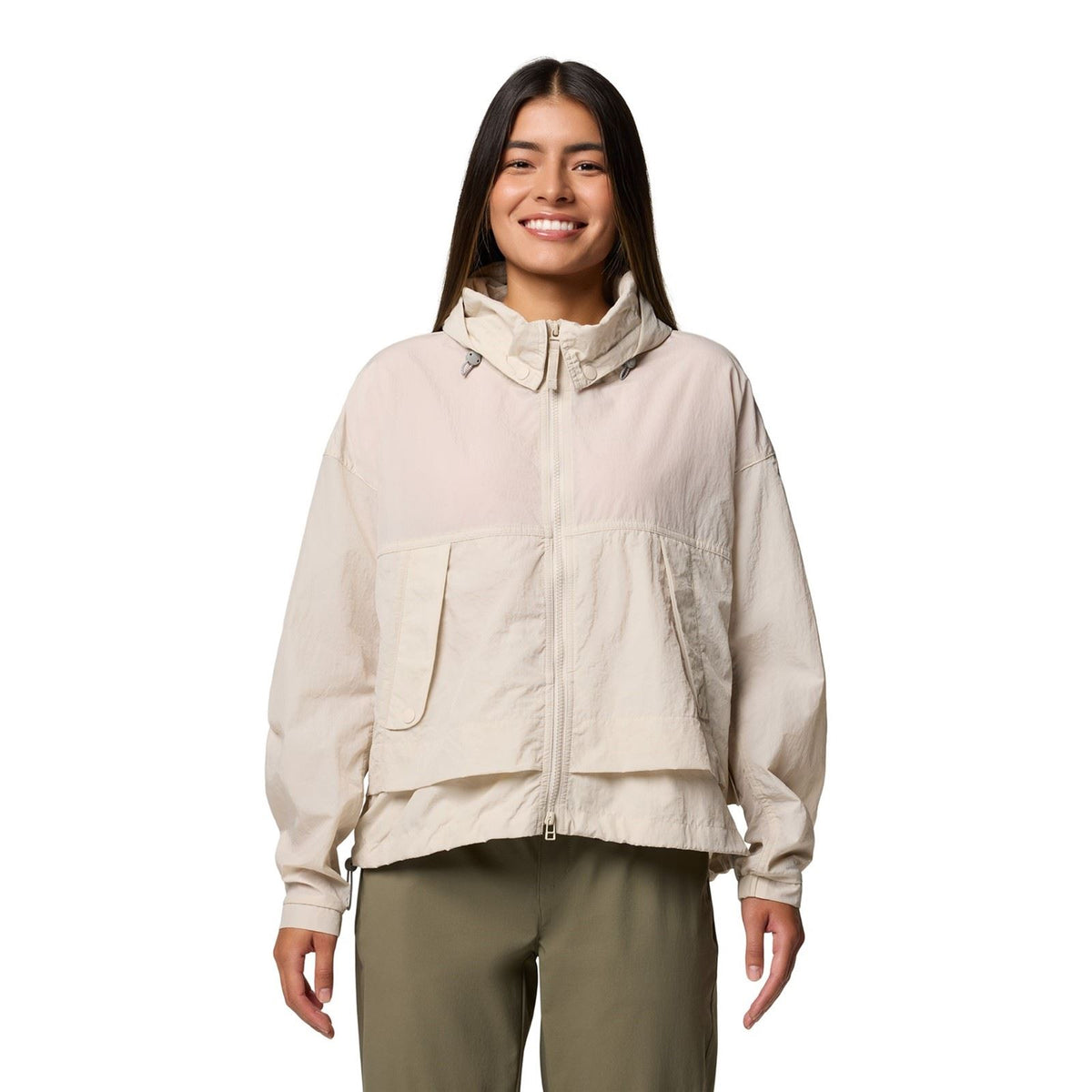 Columbia Paracutie II Women's Brown Windbreaker Jacket