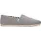 TOMS Alpargata Cotton Men's Drizzle Grey Shoes