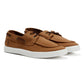 Penguin Sailor Canvas Men's Tan Lace-Up Shoes