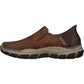 Skechers Men's Respected Elgin Shoes in Dark Brown