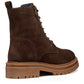 Geox D Iridea F Leather Women's Dark Brown Boots