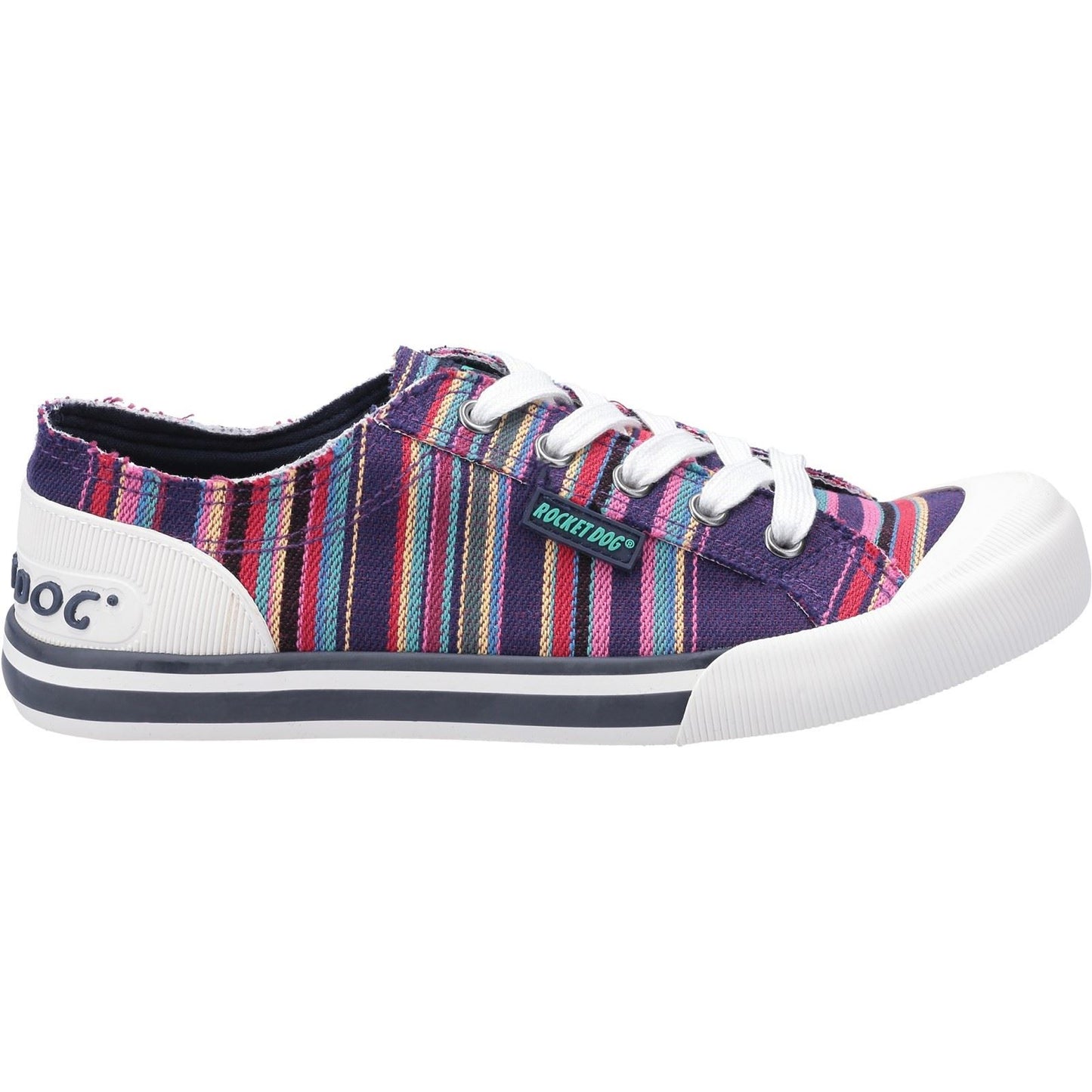Rocket Dog Women's Jazzin Trainer in Purple Multi