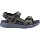 Hush Puppies Castro Polyurethane Men's Khaki Sandals