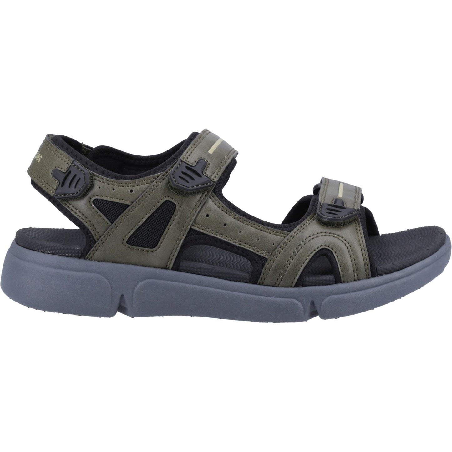 Hush Puppies Castro Polyurethane Men's Khaki Sandals