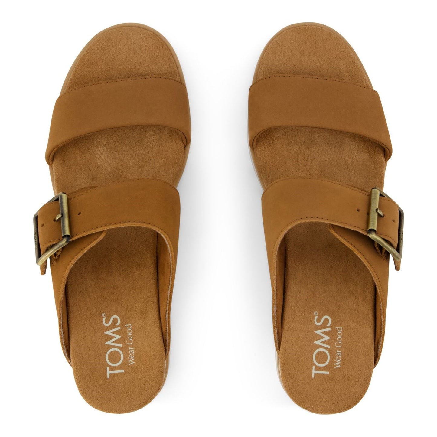 TOMS Diana Leather Women's Brown Sugar Trainers