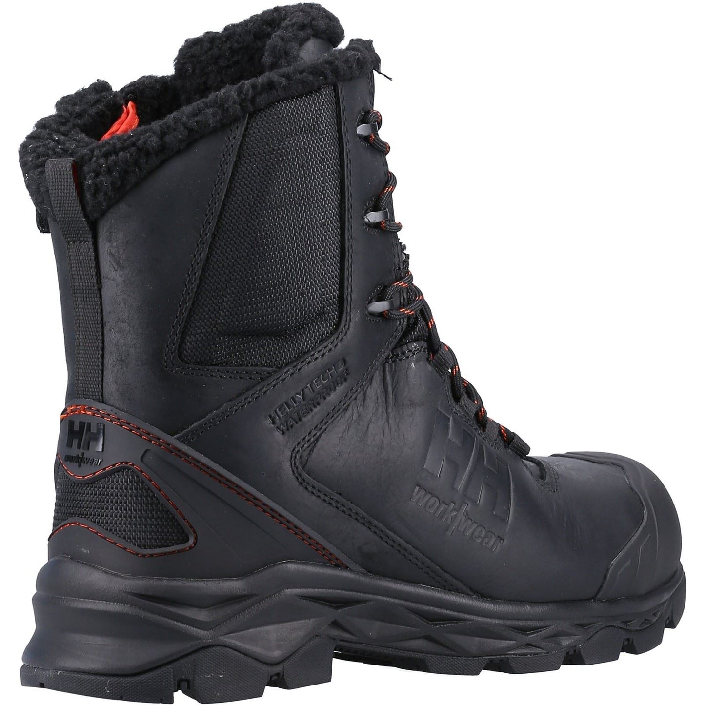Helly Hansen Workwear Unisex Oxford Winter Tall Side-Zip S3 Safety Boot in Black