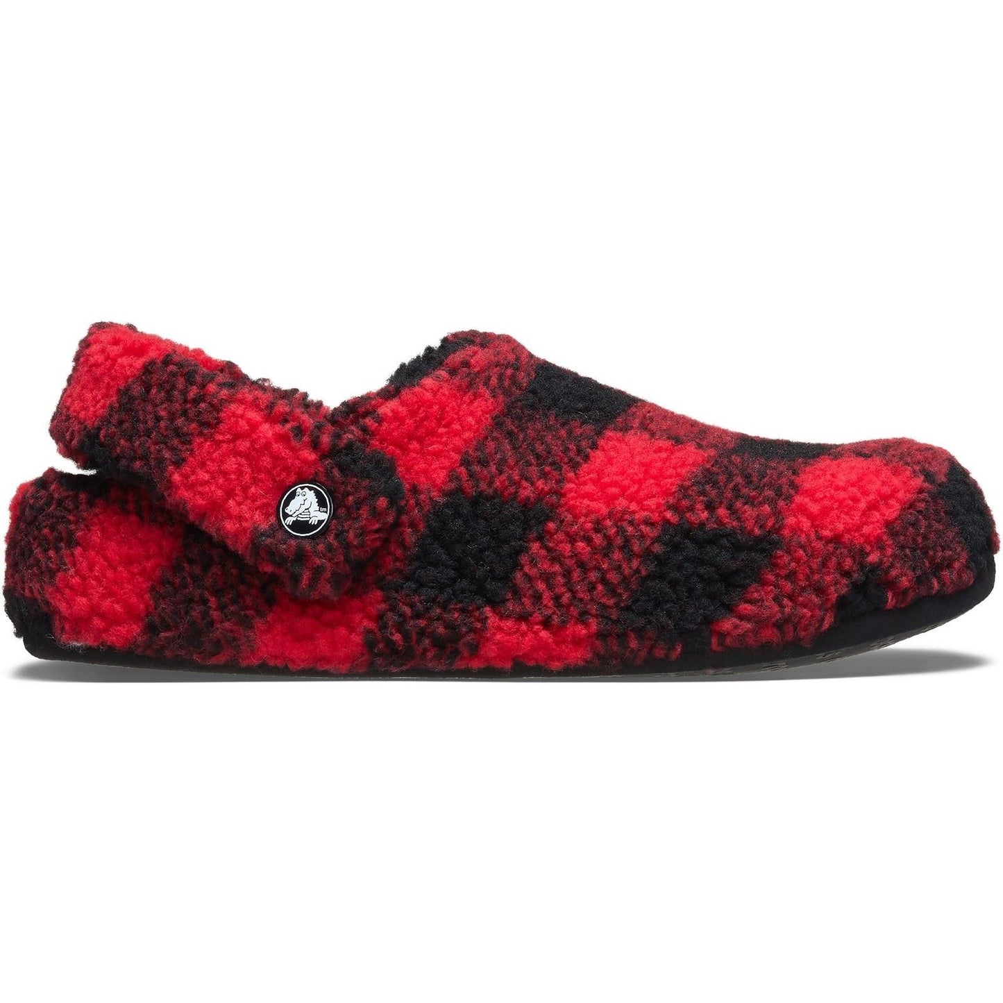 Crocs Classic Cozzzy Polyester Men's Varsity Red/Black Slippers