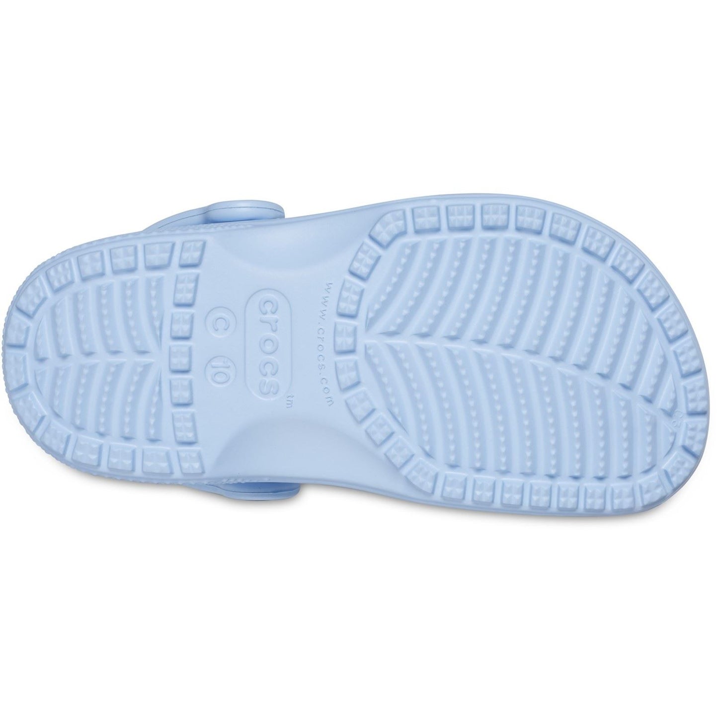 Crocs Toddler Classic Clog Thermoplastic Blue Calcite Loafers