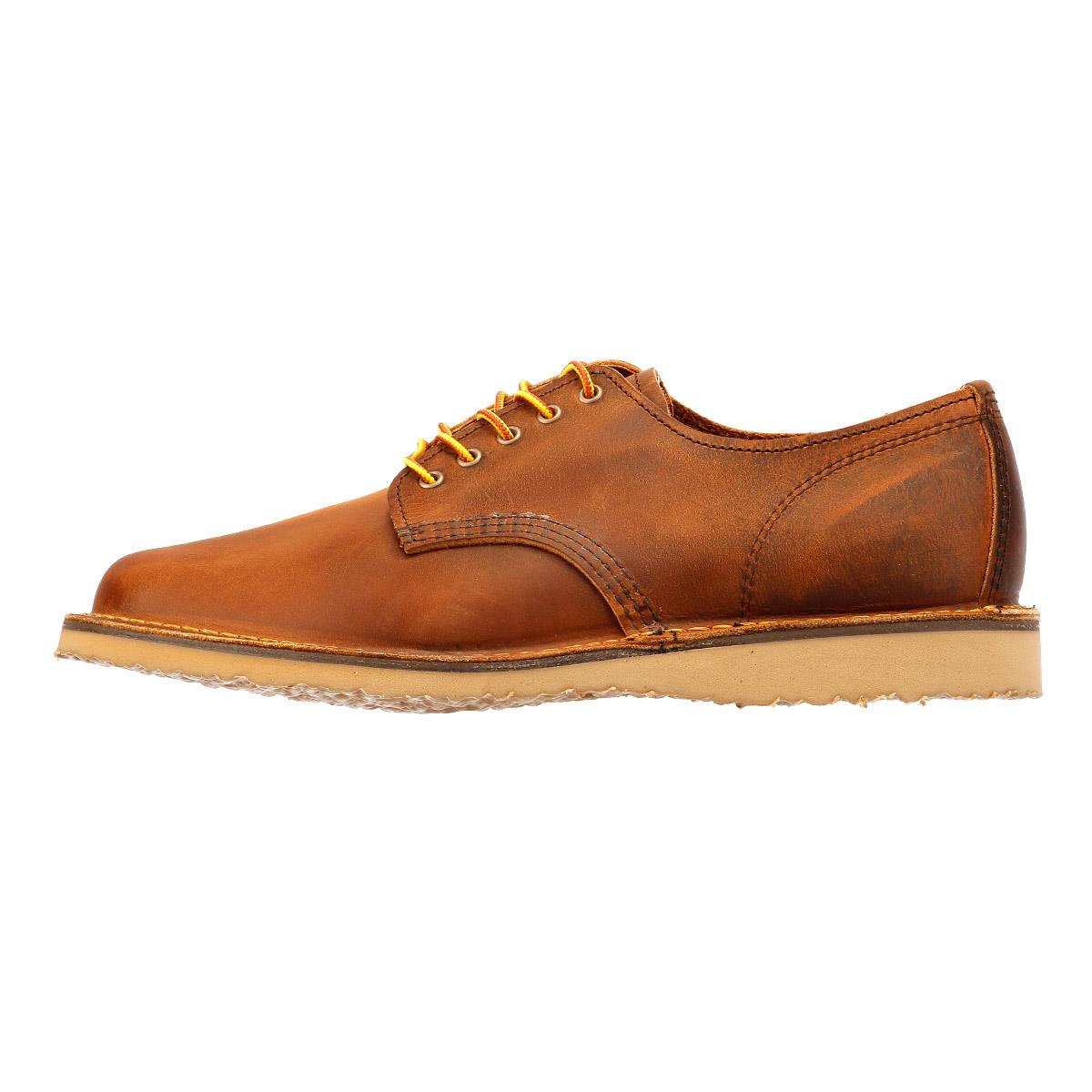 Red Wing Weekender Oxford Rough & Tough Leather Men's Copper Lace-Up Shoes