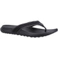 HEYDUDE Men's Myers Flip Sport Mode Sandal in Black/Black