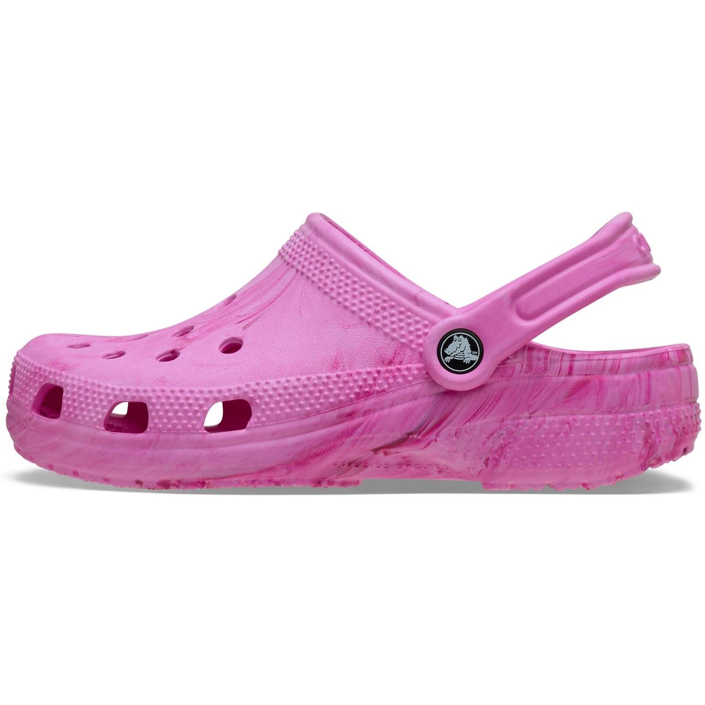Crocs Classic Marbled Clog Thermoplastic Pink/Multi Clogs