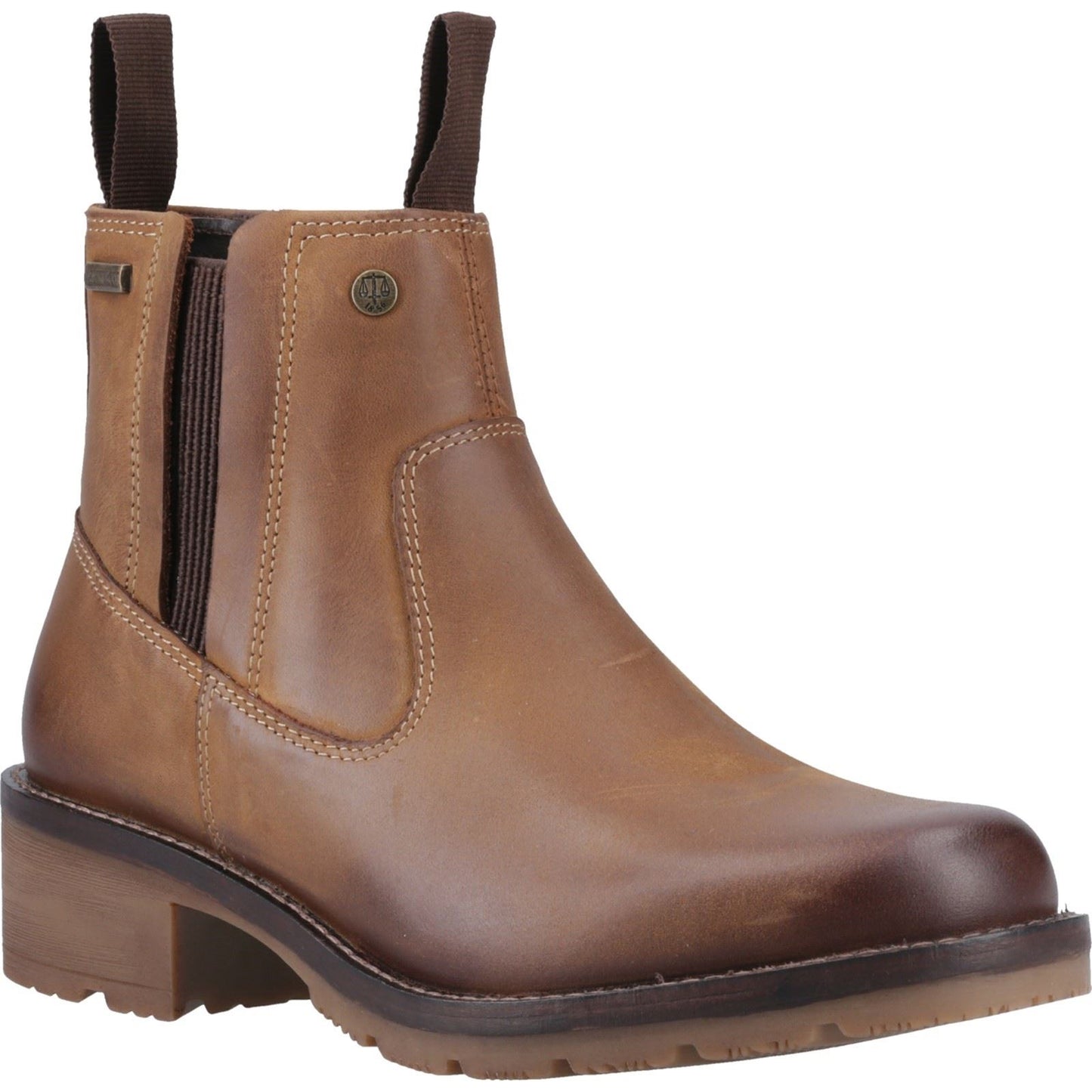 Hunter Skye Dealer Boot Leather Women's Dark Tan Boots