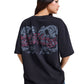 Ed Hardy Brave Hearts True Washed Relaxed Women's Black T-Shirts