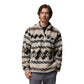 Columbia Rugged Ridge High Pile Half Zip Men's Brown Fleece Pullover