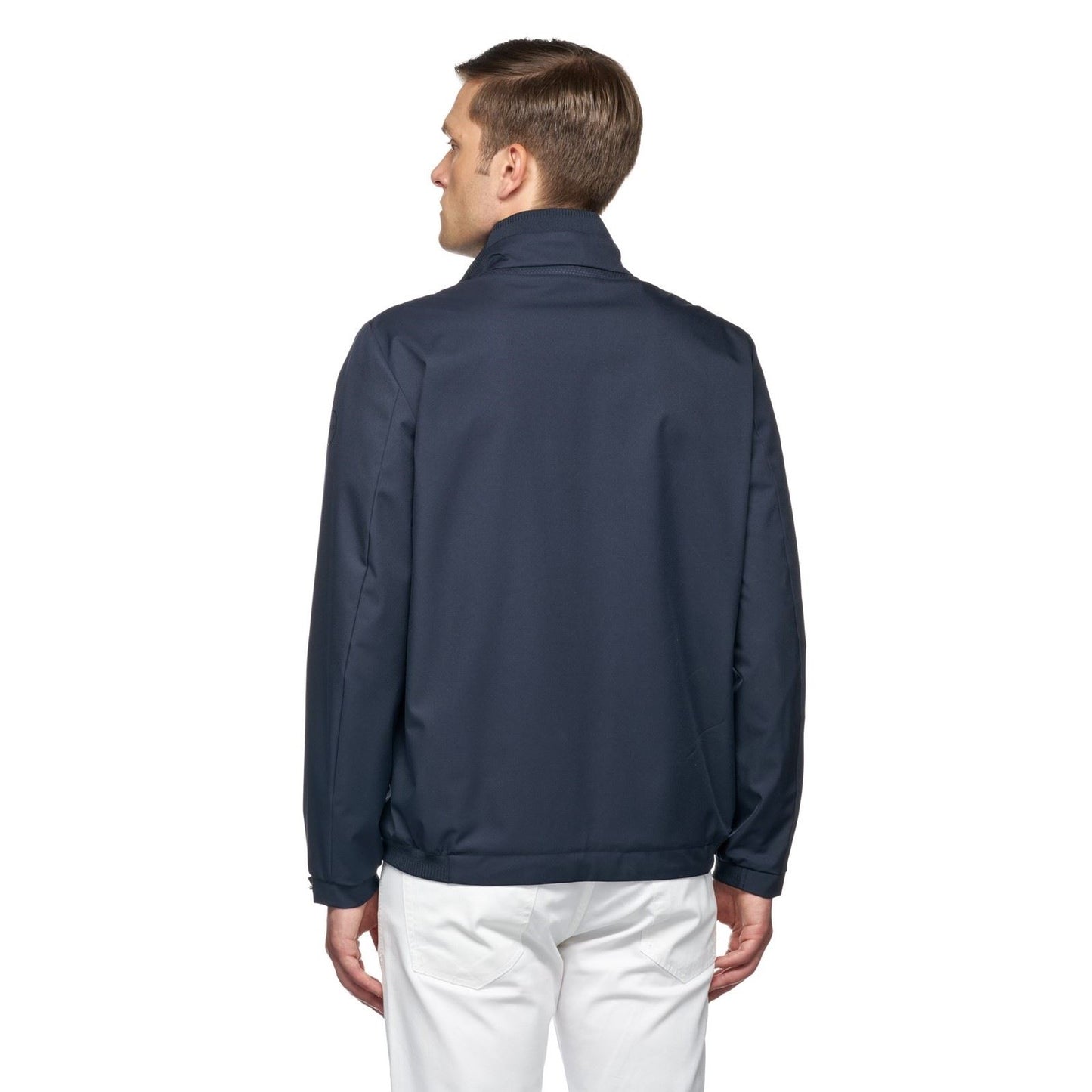 Geox Men's M SPHERICA SHORT JACKET in Sky Captain