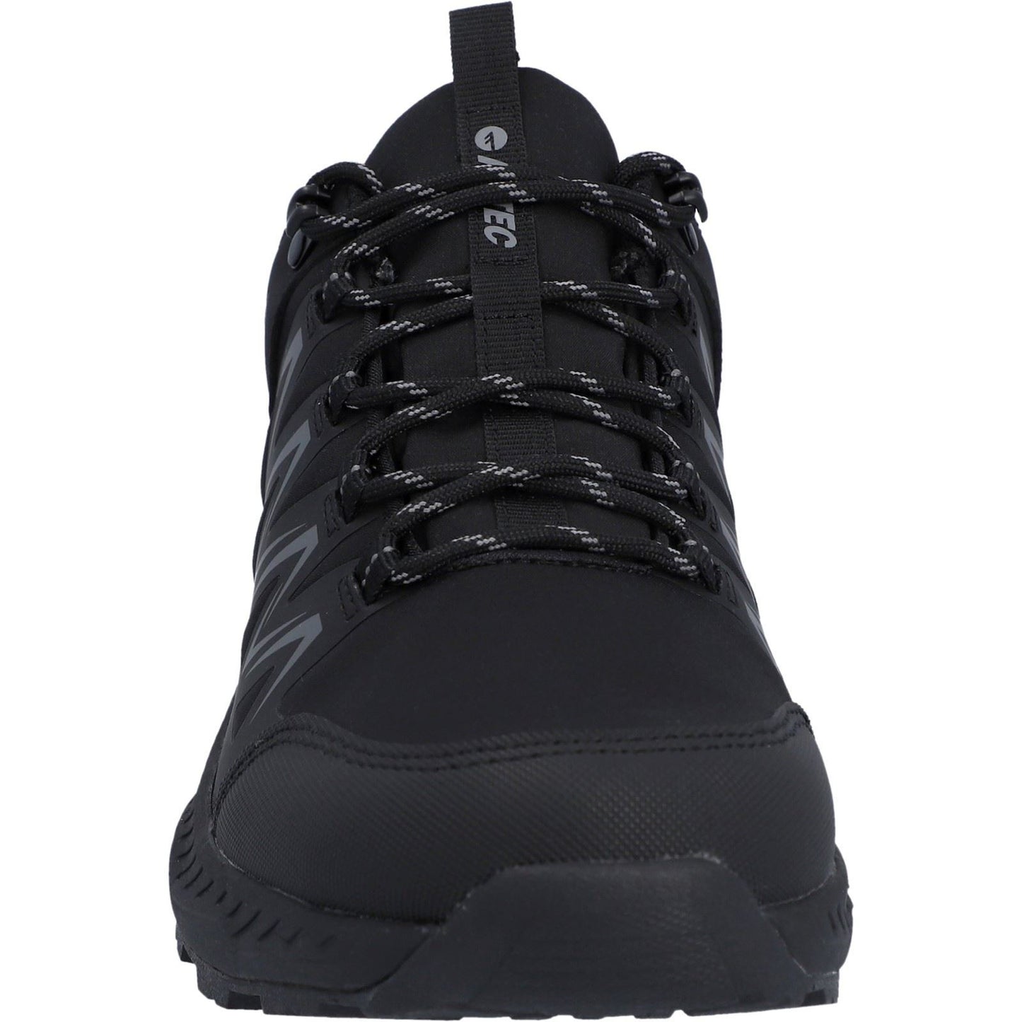 Hi-Tec Stealth Low Polyester Men's Black/Dark Grey Hiking Boots