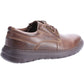Hush Puppies TRITON LACE UP Leather Men's Brown Lace-Up Shoes