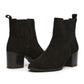 Osprey London The Naples Suede Women's Black Boots