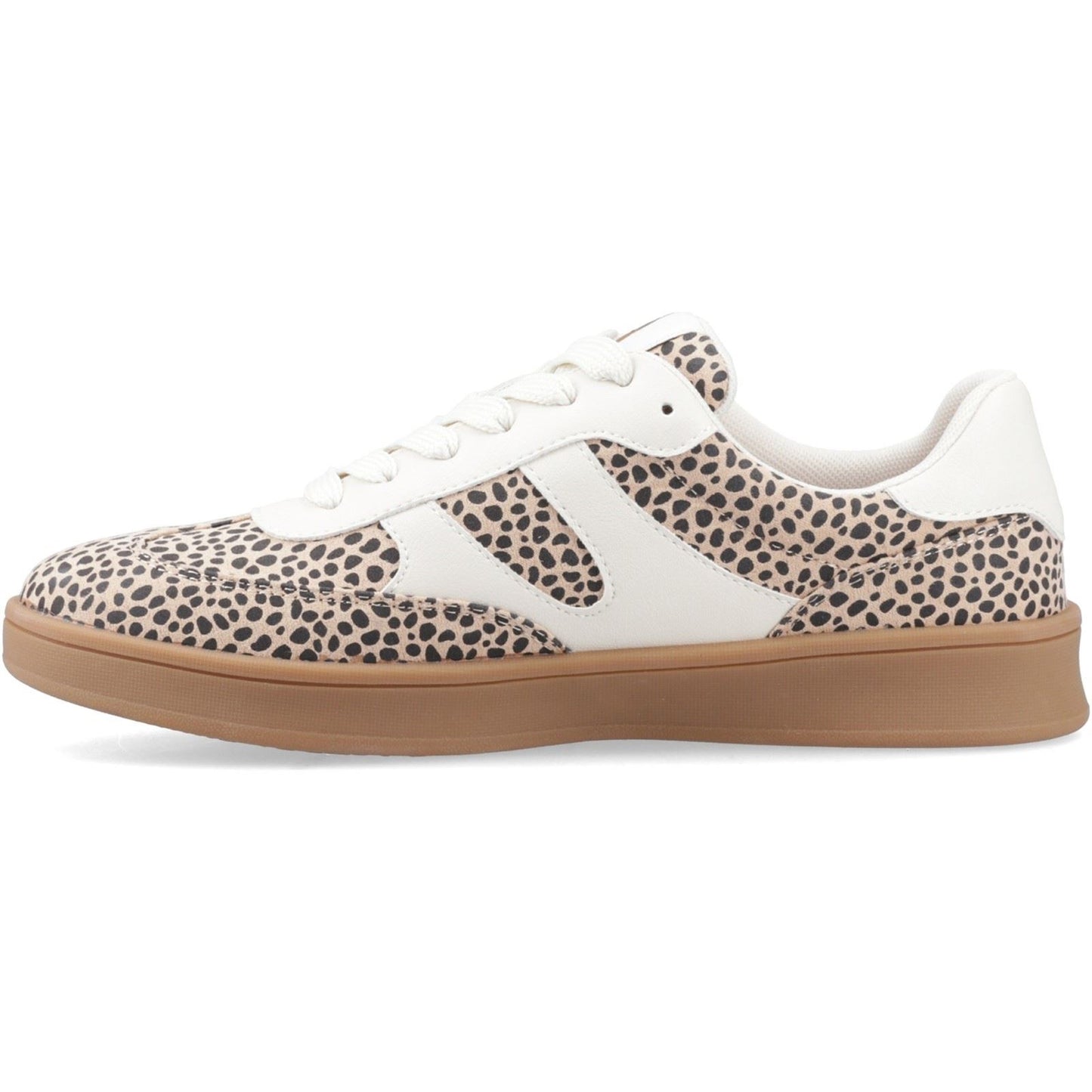 Hush Puppies Maura Textile Textile Women's Cheetah Trainers