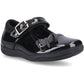 Hush Puppies Julie Ballerina Patent Leather Girl's Black Shoes