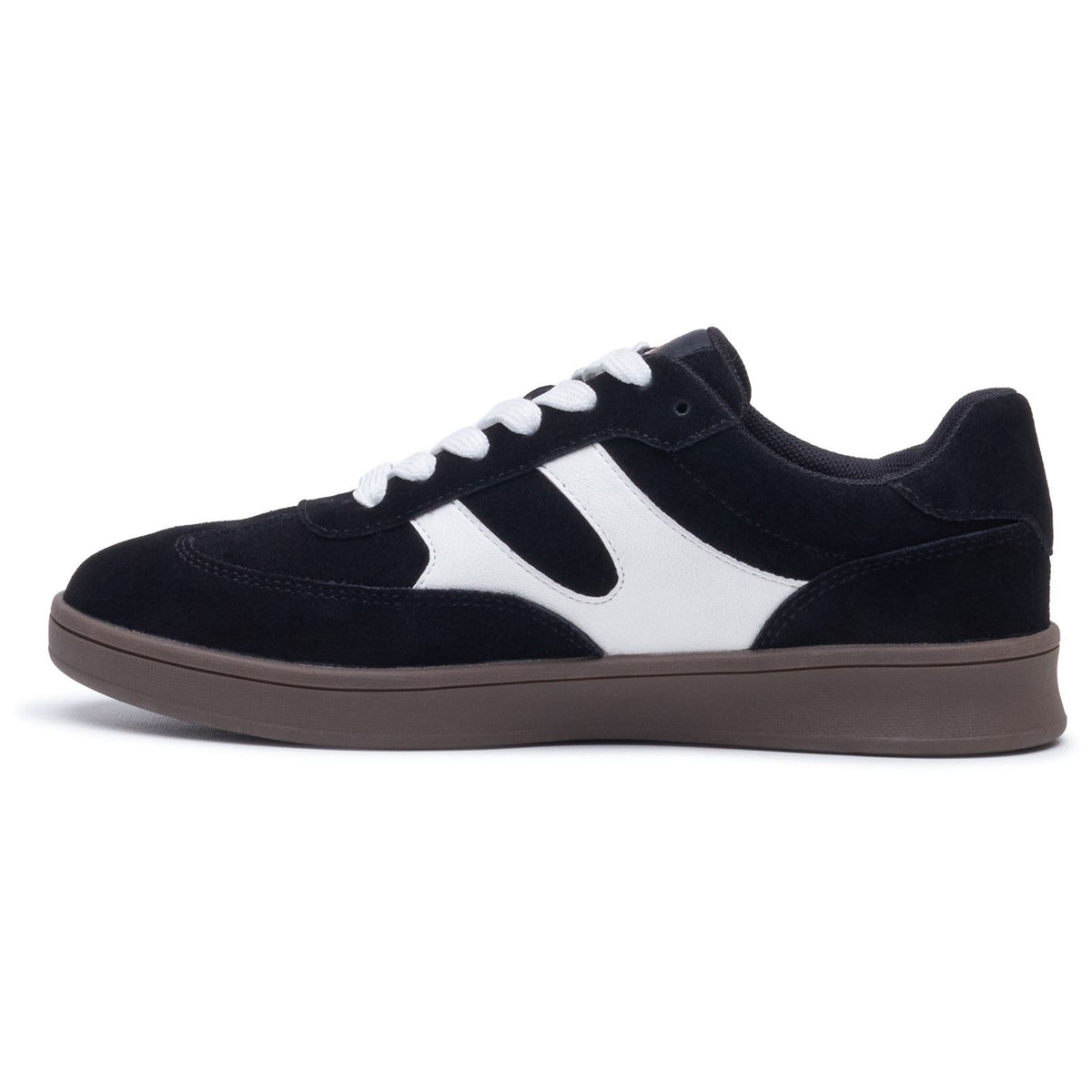 Hush Puppies Maura Suede Women's Black/White Trainers
