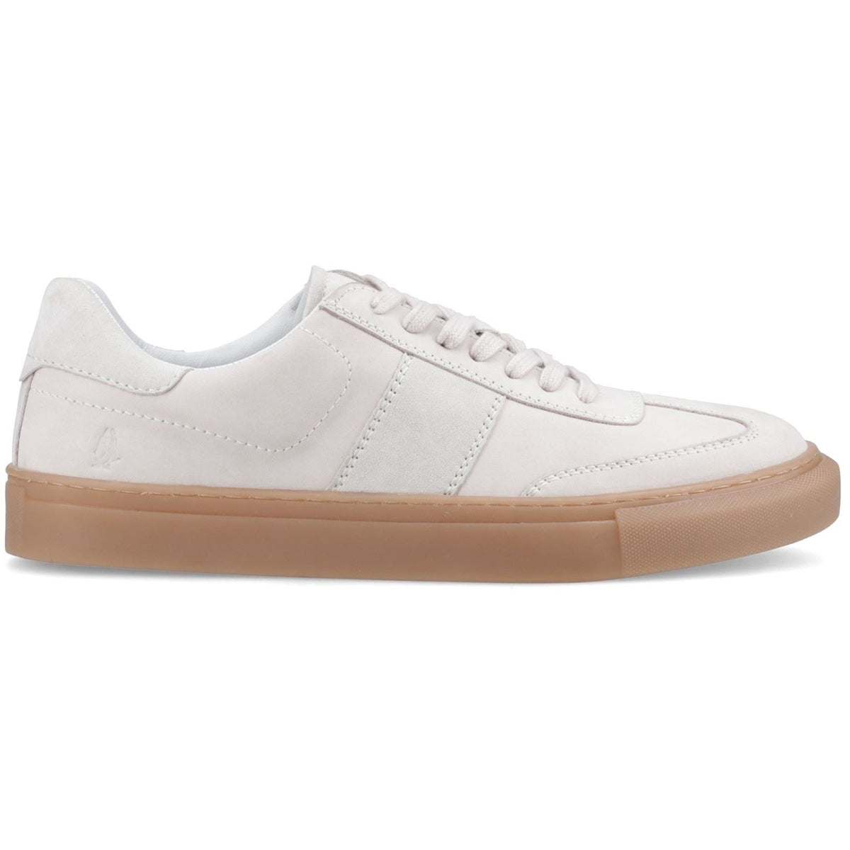 Hush Puppies Riley Suede Men's White Trainers