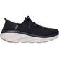 Skechers Women's D'Lux Walker 2.0 Thrill Movement Shoes in Black/Tan