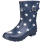 Cotswold Badminton Rubber Women's Star Slim Fit Wellington Boots