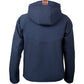 Helly Hansen Workwear Chelsea Evolution Softs Polyester Unisex Adults Blue Hooded Sweatshirt