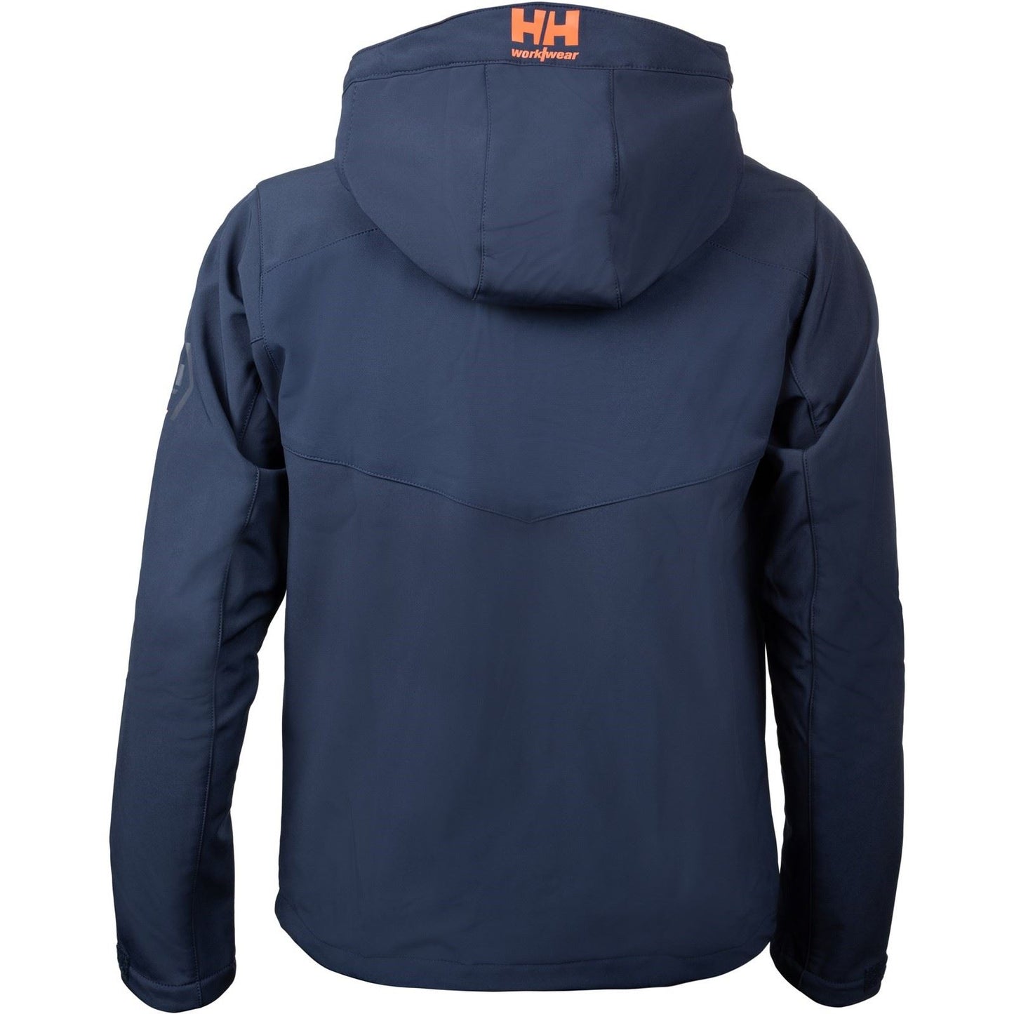 Helly Hansen Workwear Chelsea Evolution Softs Polyester Unisex Adults Blue Hooded Sweatshirt