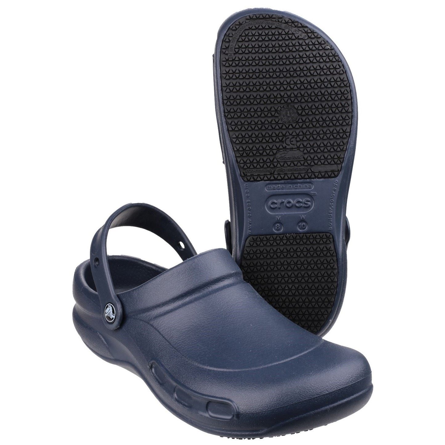 Crocs Bistro Work Clog in Navy
