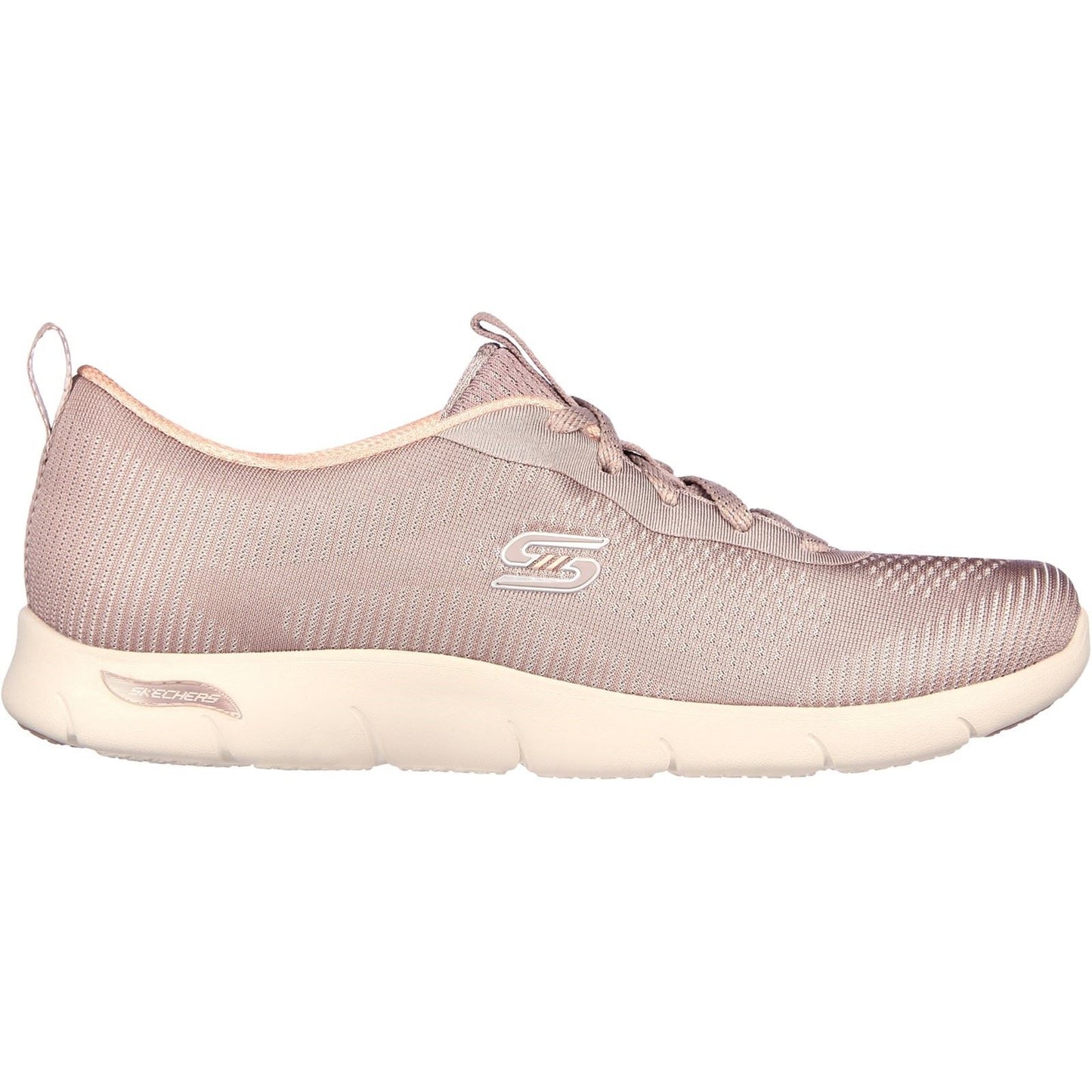 Skechers Women's Arch Fit Refine Classy Doll Trainers in Dark Taupe
