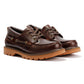 Caterpillar Colorado Boat Lo Leather Men's British Tan Lace-Up Shoes