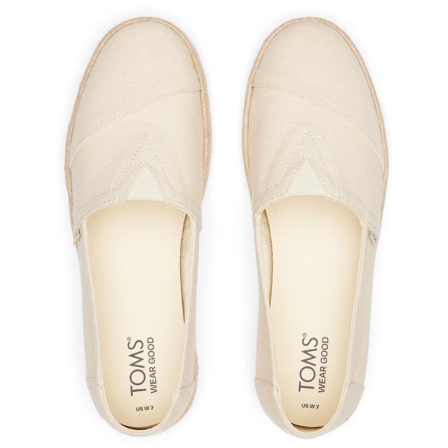TOMS Alpargata Rope 2.0 Cotton Women's Natural Shoes