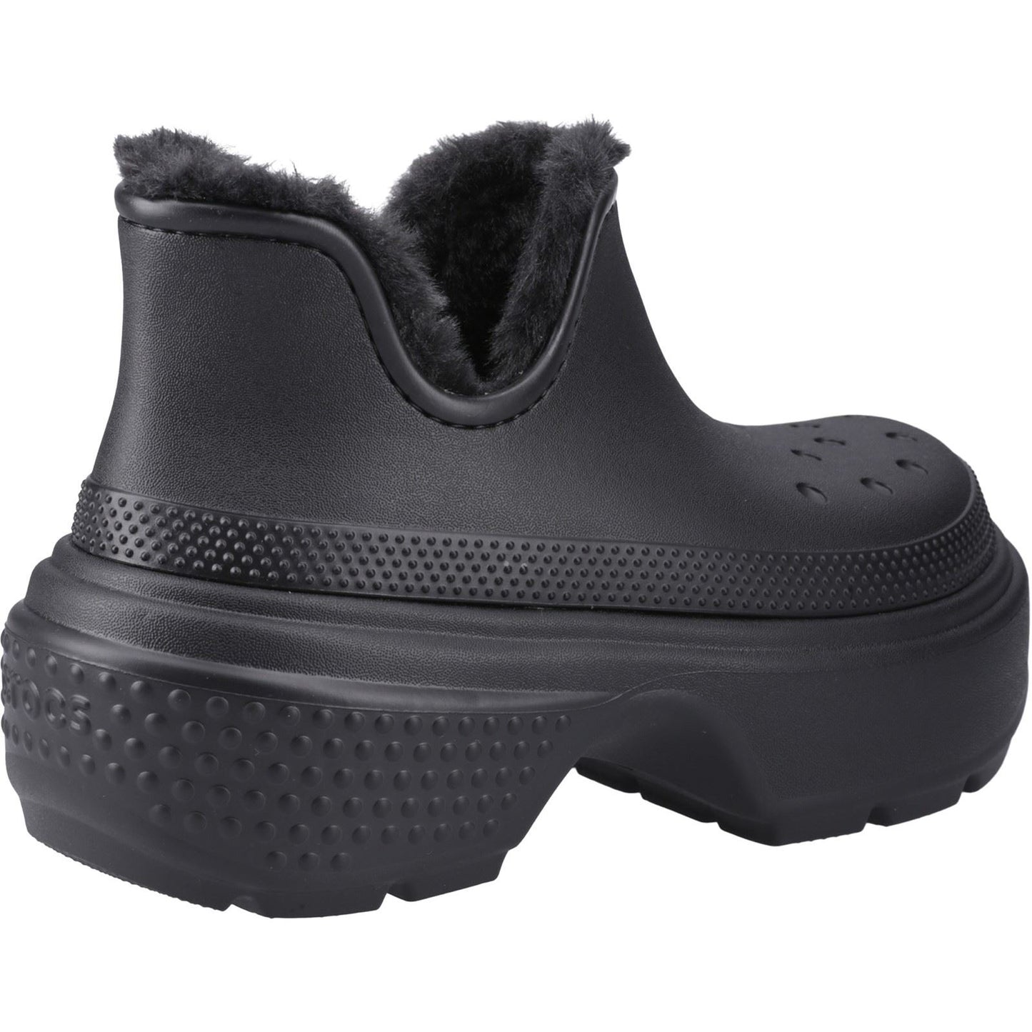 Crocs Women's Stomp Shorty Boot in Black