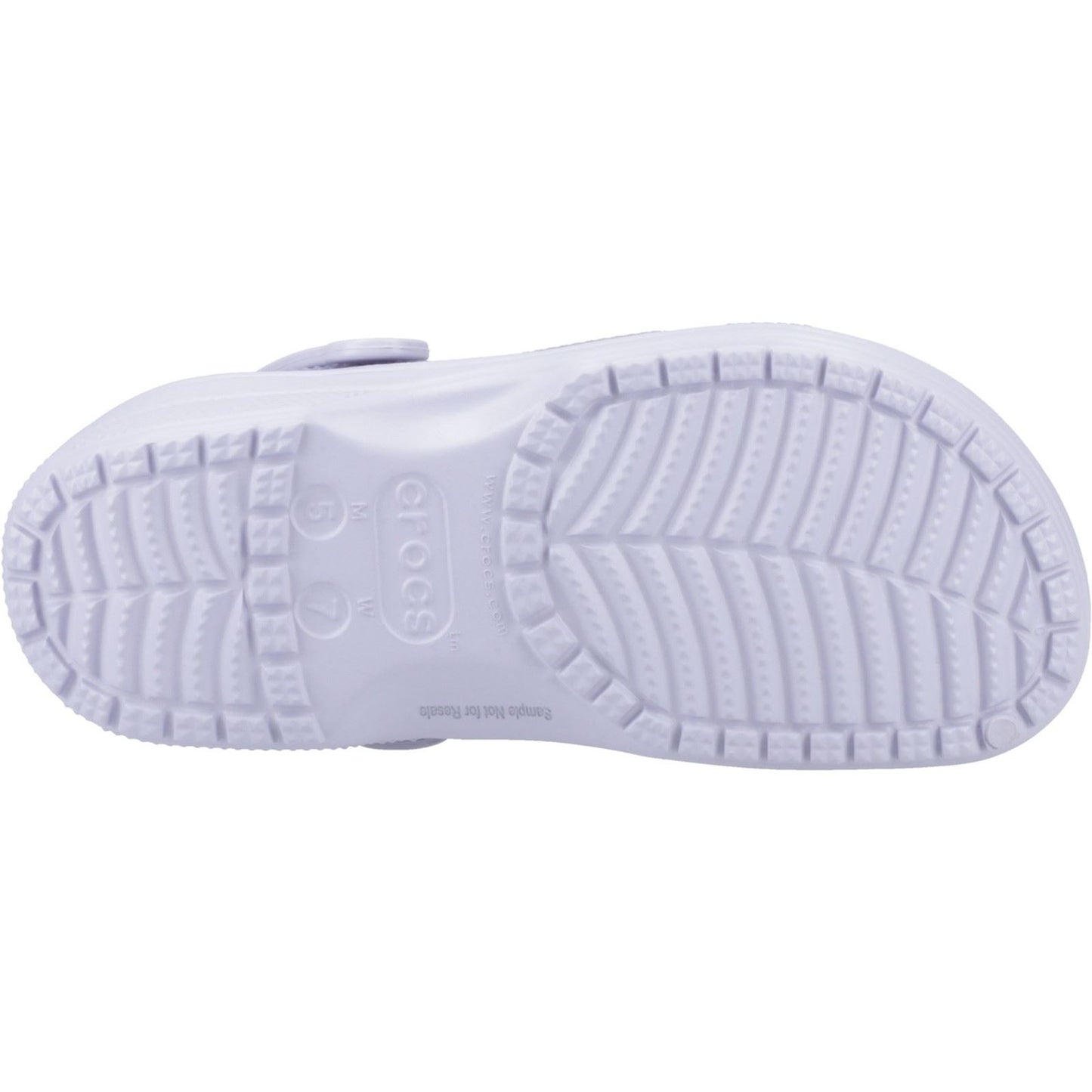 Crocs Classic Frosted Thermoplastic Purple Moon Clogs