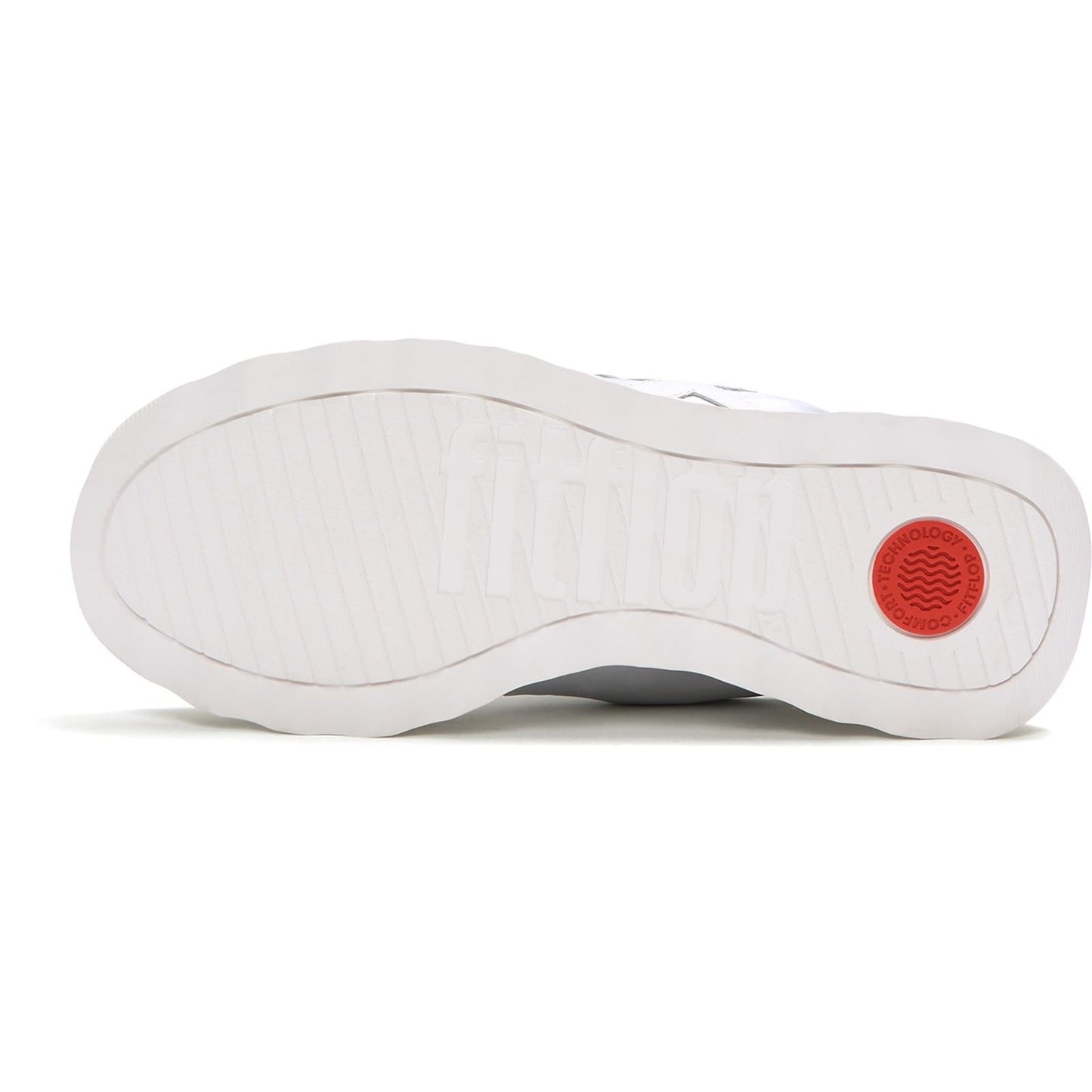Fitflop(GARD) (18713291) (18713291) (44311-83053) WHITE RETRO-Q FF SNEAKER WHITE size 4